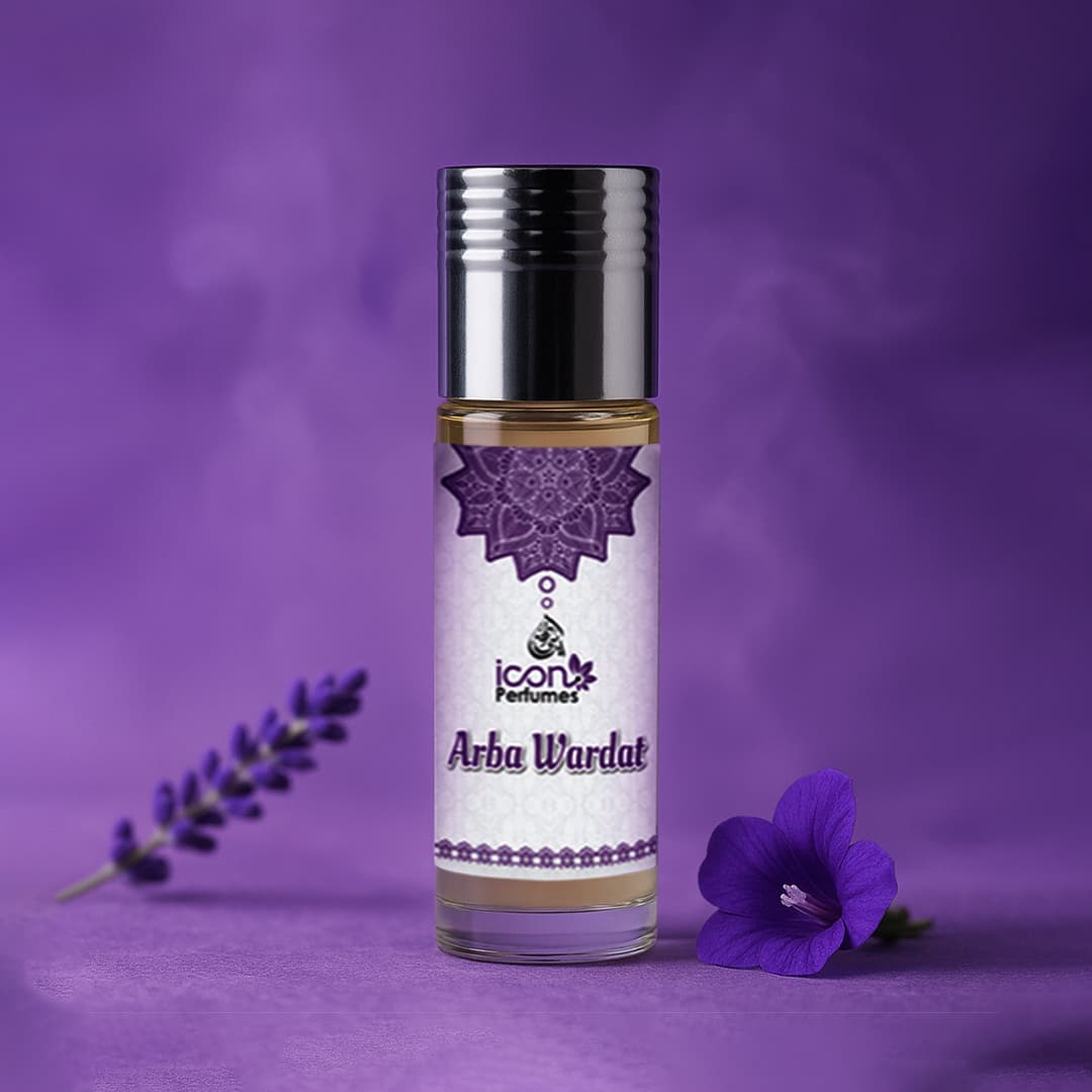 Arba-wardat Roll On Attar 6ml By Icon Perfume- icon perfumes