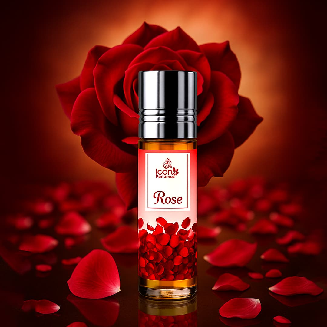 Rose Roll On Attar 6ml By Icon Perfume- icon perfumes