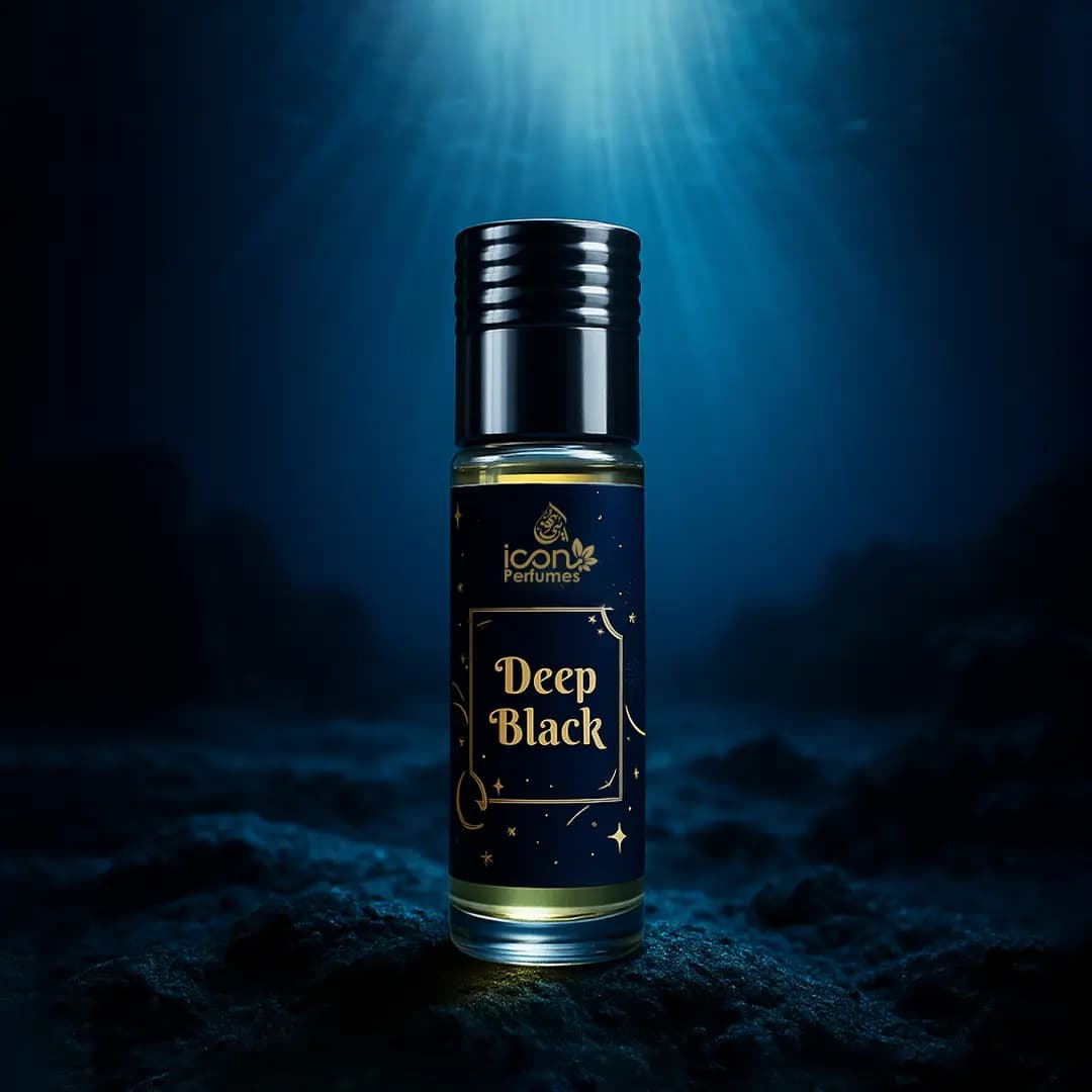 Deep Black Roll On Attar 6ml By Icon Perfume- icon perfumes